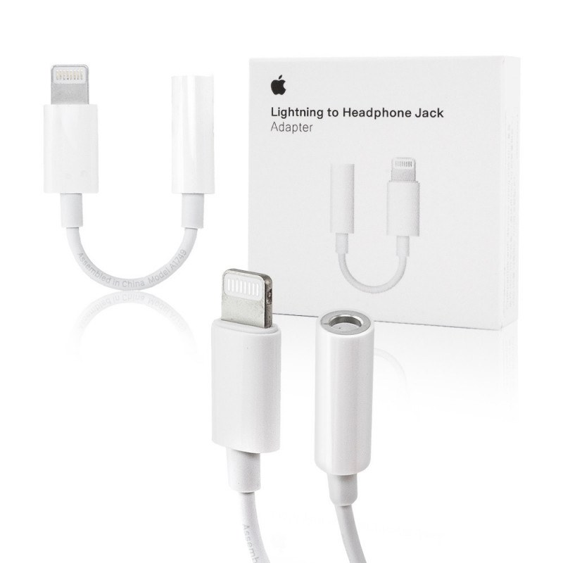 Apple Lightning to 3.5mm Headphone Jack Adapter - COMPUGEEK