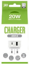 JUICE DUAL PORT MAINS FAST CHARGER 20W
