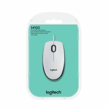LOGITECH M100 MOUSE CABLED