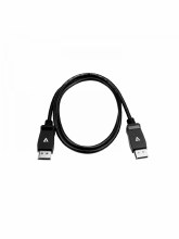V7 Black Video Cable Pro DisplayPort Male to DisplayPort Male 1m 3.3ft