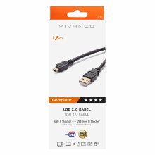 VIVANCO USB TO USB MINI 5 PIN