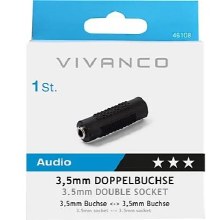 VIVANCO AUDIO COUPLING 3.5MM, 3.5MM