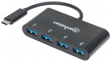Manhattan SuperSpeed USB-C 3.1 Gen 1 C Hub
 4 A Ports