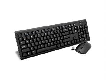 V7 PROFESSIONAL WIRELESS KEYBOARD AND MOUSE COMBO - UK
