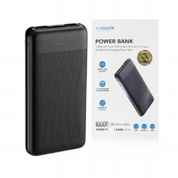VEGER A11S - 10,000mAh Quick Charge PD 20W