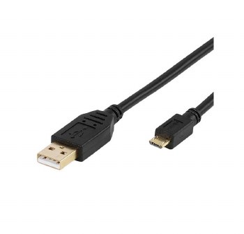 VIVANCO USB TYPE A PLUG to TYPE B MICRO PLUG - 1.8M