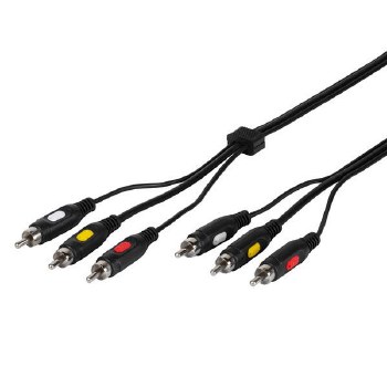 VIVANCO RCA VIDEO CONNECTION, STEREO, 2M