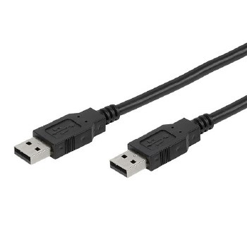 VIVANCO USB 2.0 Connection Type A-Plug - Type A-Plug black 1.8m