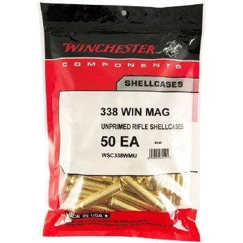 .338 Winchester Mag - Winchester Brass