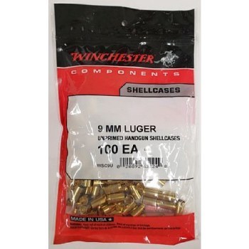 9mm Luger - Winchester Brass