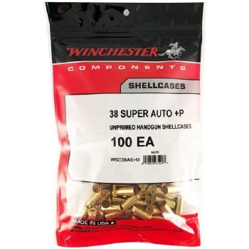 .38 Super Auto+P - Winchester Brass