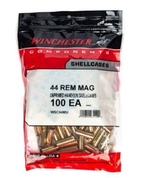 .44 Remington Magnum - Winchester Brass