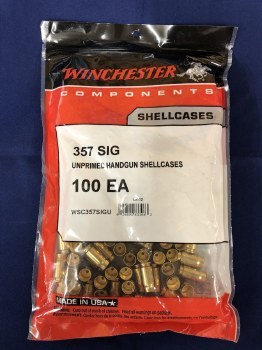 .357 Sig - Winchester Brass