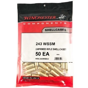.243 WSSM  - Winchester Brass