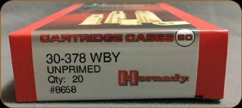 30-378 Wby. Mag. Hornady Cases 20/bx