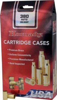.380 ACP Hornady Cases 200ct
