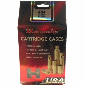 .454 Casull Hornady Cases 100/bx