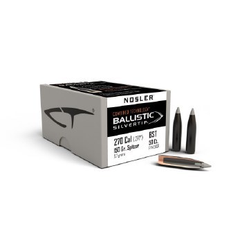 .270 Caliber 150gr ST Nosler #51100 50/bx