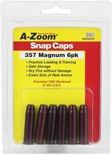 A-Zoom Snap Caps .357 Mag