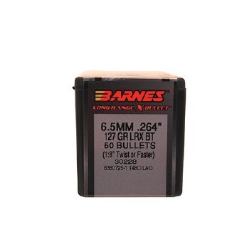 Barnes #30228 6.5mm 127gr LRX 50/bx