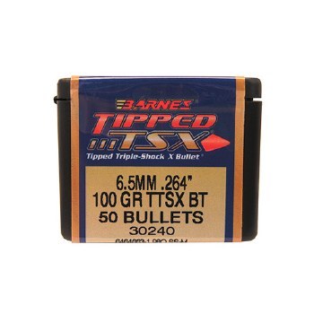 Barnes #30240 6.5mm 100gr TTSX 50/bx