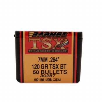Barnes #30287 7mm 120gr TSX 50/bx