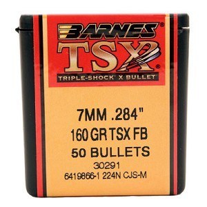 Barnes #30291 7mm 160gr TSX 50/bx