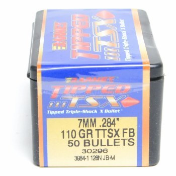 Barnes #30296 7mm 110gr TTSX 50/bx