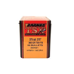 Barnes #30491 .375 Caliber 300gr TSX 50/bx