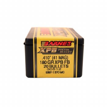 Barnes #30512 .410 Caliber 180gr XPB 20/bx