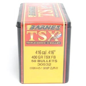 Barnes #30532 .416 Caliber 400gr TSX 50/bx