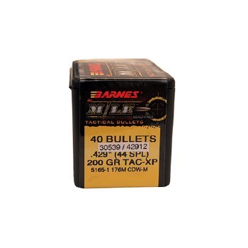 Barnes #30539 .429 Caliber 200gr MLE 40/bx