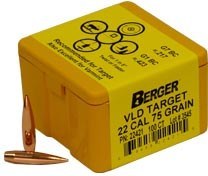 Berger #22421 22 Caliber 75gr VLD 100/bx