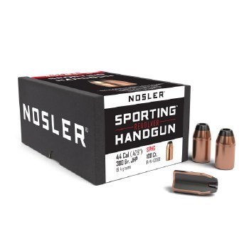 .44 Caliber 300gr JHP Nosler #42069 100/bx