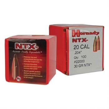 .20 Caliber 24gr NTX Hornady #22000 100/bx