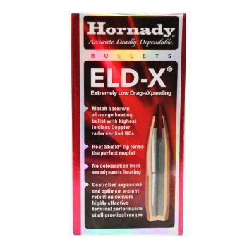 6mm 103gr. ELD-X Hornady #24550 100/bx