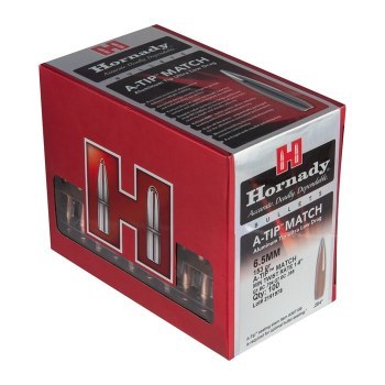6.5mm 153gr A-Tip Hornady #2638 100/bx