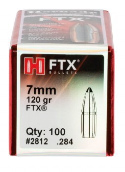 7mm 120gr FTX Hornady #2812 100/bx