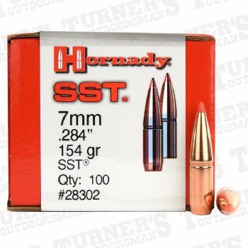 7mm 154gr SST Hornady #28302 100/bx - ReloadingEverything