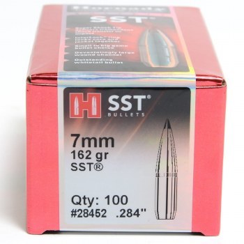 7mm 162gr SST Hornady #28452 100/bx