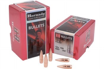 .30 Caliber 150gr FMJ BT Hornady #3037 100/bx