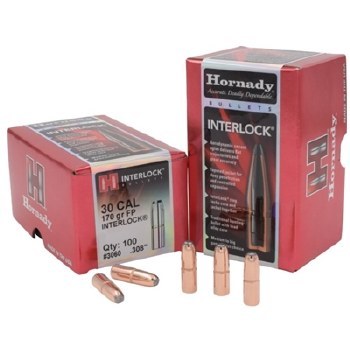 .30 Caliber 170gr FP Hornady #3060 100/bx