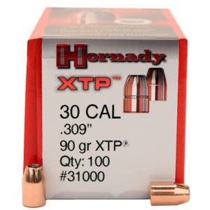 .30 Caliber 190gr HP/XTP Hornady #31000 100/bx