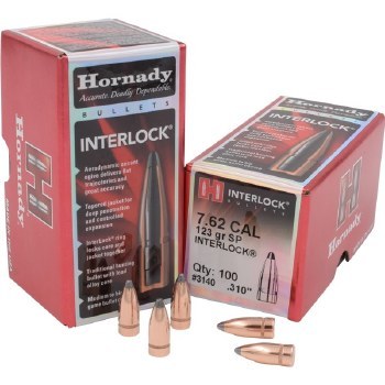 7.62x39 123gr SP Hornady #3140 100/bx