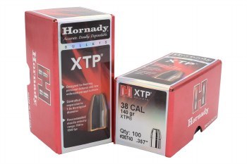 .38 Caliber 140gr HP/XTP Hornady #35740 100/bx