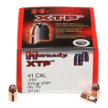 .41 Caliber 210gr HP/XTP Hornady #41000 100/bx