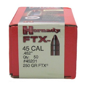 .45 Caliber 250gr FTX Hornady #45201 50/bx