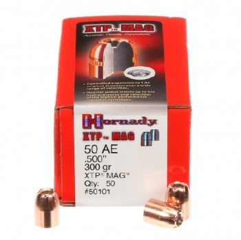 .50 AE 300gr XTP Hornady #50101 50/bx