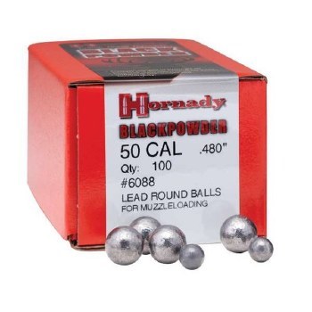 Hornady #6088 .480 Rd. Ball 100/bx