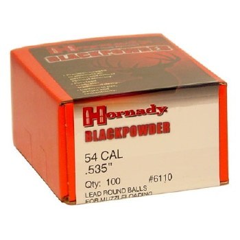 Hornady #6110 .535 Rd. Ball 100/bx